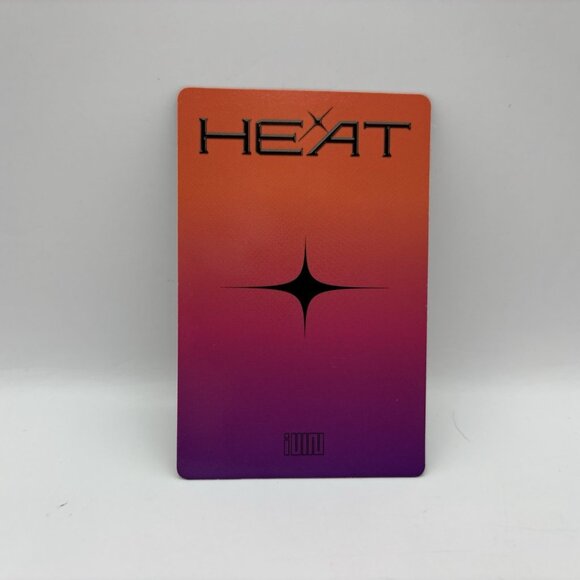 (G)I-DLE Shuhua Heat Blaze Ver Official Photocard PC KPop Gidle  I-dle - Picture 2 of 2